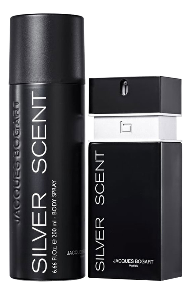 Silver Scent: набор (т/вода 100мл + дезодорант 200мл)