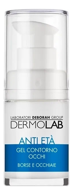 Антивозрастной гель против темных кругов вокруг глаз Dermolab Anti-Aging Eye Contour Gel Bags & Dark Circles 15мл