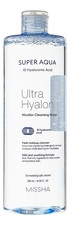 Missha Мицеллярная вода для лица Super Aqua Ultra Hyalron Micellar Cleansing Water 500мл