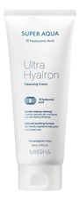 Missha Кремовая пенка для умывания Super Aqua Ultra Hyalron Cleansing Cream 200мл