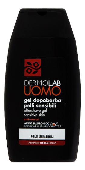 Гель после бритья для чувствительной кожи лица Dermolab Uomo After Shave Gel Sensitive Skin 120мл