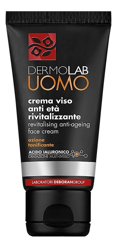 Антивозрастной крем для лица Dermolab Uomo Revitalising Anti-Ageing Face Cream 50мл seacare мужской крем для рук с минералами мертвого моря алоэ вера и натуральными маслами 150