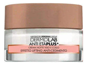 Ночной крем для лица и шеи Лифтинг эффект Dermolab Anti-Eta Plus+ Face And Neck Night Cream Lifting Effect 50мл