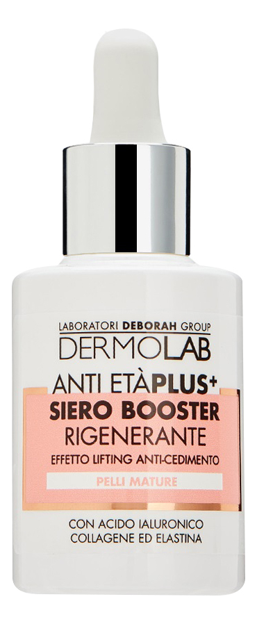Восстанавливающая сыворотка-бустер для лица и шеи Dermolab Anti-Eta Plus+ Regenerating Face And Neck Booster Serum 30мл