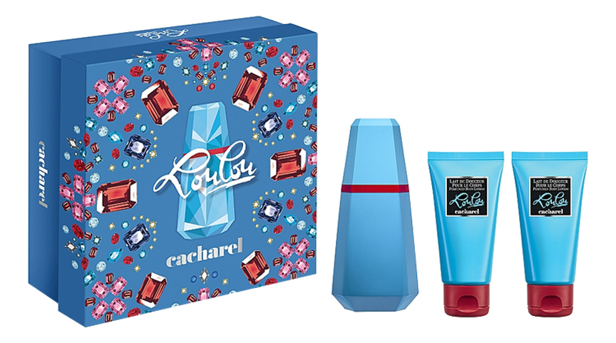 Lou Lou: набор (п/вода 50мл + лосьон д/тела 2*50мл)