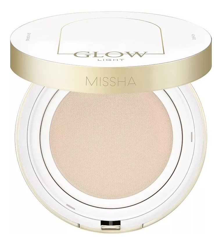 Тональный кушон для лица с коллагеном Glow Cushion Light SPF37 PA+++ 13г: 21P Fair