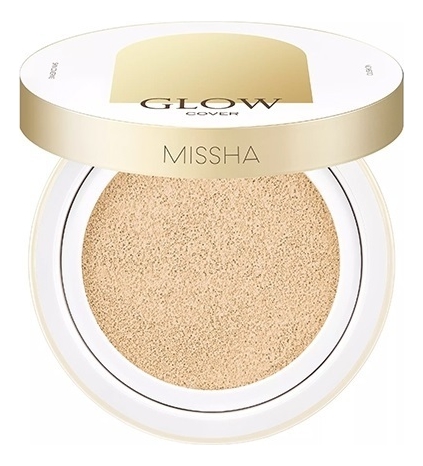 Тональный кушон для лица Glow Cover Cushion SPF40 PA++ 14г: 23 Sand