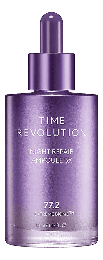 Антивозрастная ночная сыворотка для лица Time Revolution Night Repair Ampoule 5X 50мл missha time revolution night repair ampoule cream 5x