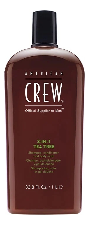 Средство по уходу за волосами и телом на основе чайного дерева 3-in-1 Tea Tree Shampoo, Conditioner and Body Wash: Средство 1000мл средство по уходу за волосами и телом american