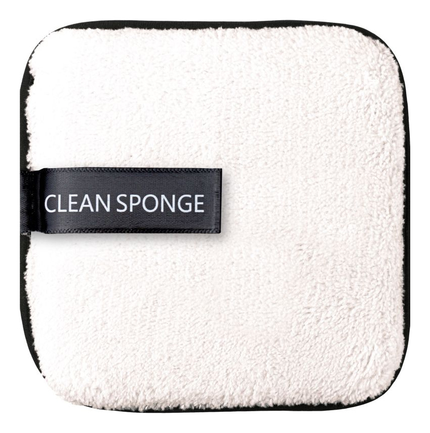 Очищающий спонж для умывания Сlean Sponge: White