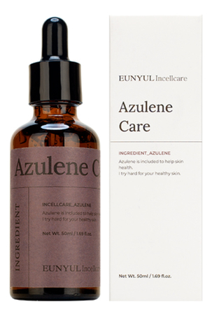 EUNYUL Успокаивающая сыворотка для лица с азуленом Incellcare Azulene Care Ampoule 50мл