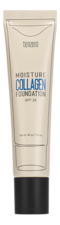 TENZERO Тональный крем для лица с коллагеном Moisture Collagen Foundation SPF25 40г