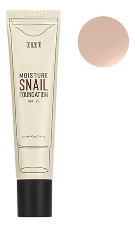 Тональный крем для лица с муцином улитки Moisture Snail Foundation SPF25 40г: 13 Natural Ivory