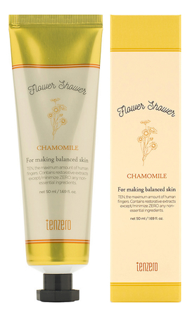 TENZERO Крем для рук и ногтей с ароматом ромашки Flower Shower Hand & Nail Cream Chamomile 50мл