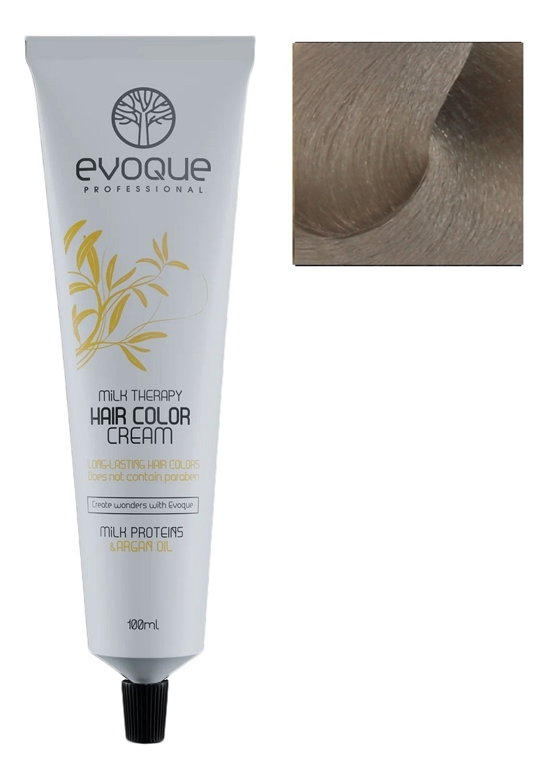 Крем-краска для волос Milk Therapy Hair Color Cream 100мл: 10.1 Platinum Ash Blonde