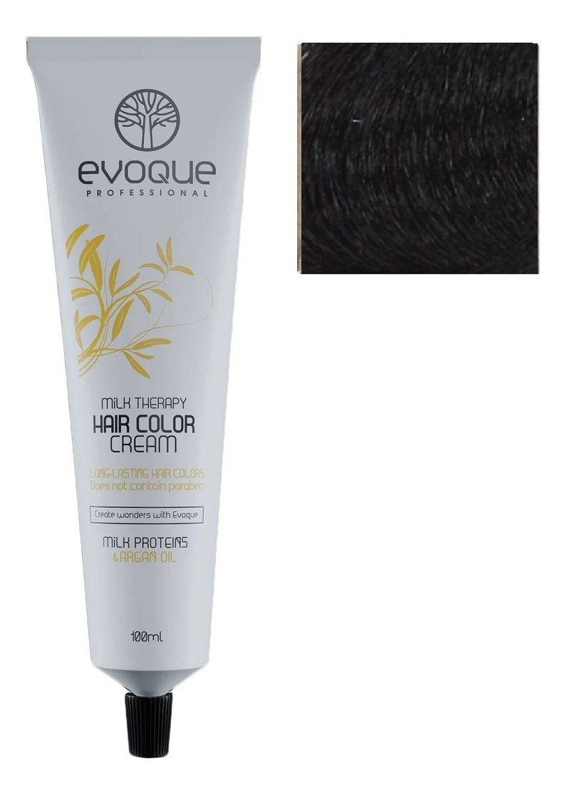 Крем-краска для волос Milk Therapy Hair Color Cream 100мл: 3 Dark Brown