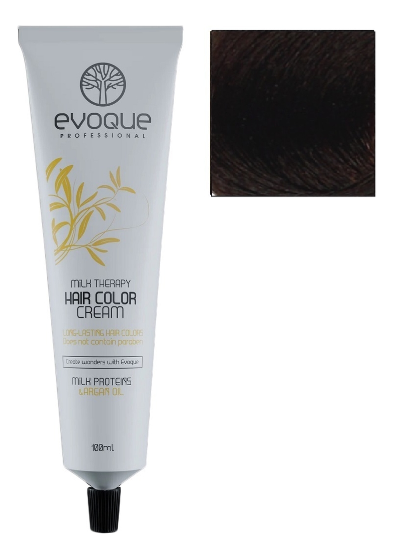 Крем-краска для волос Milk Therapy Hair Color Cream 100мл: 5.07 Coffee Light Brown