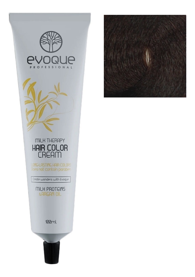 Крем-краска для волос Milk Therapy Hair Color Cream 100мл: 5.3 Gold Light Brown