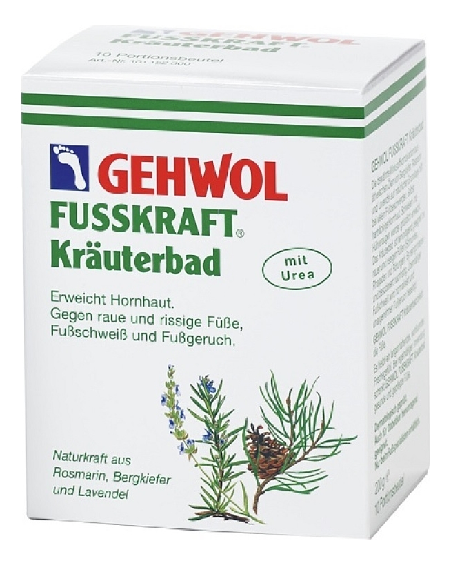 Ванна для ног Fusskraft Herbal Bath: Ванна 250г