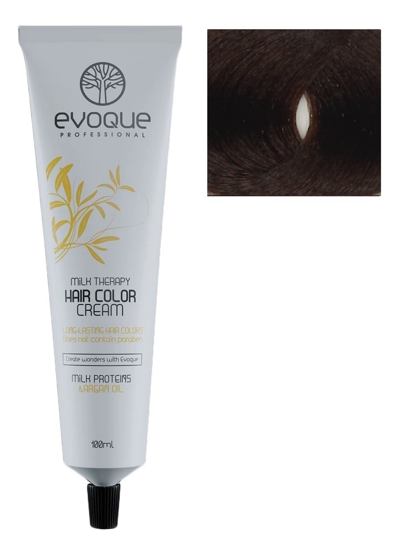 Крем-краска для волос Milk Therapy Hair Color Cream 100мл: 673 Gold Coffee Dark Blond