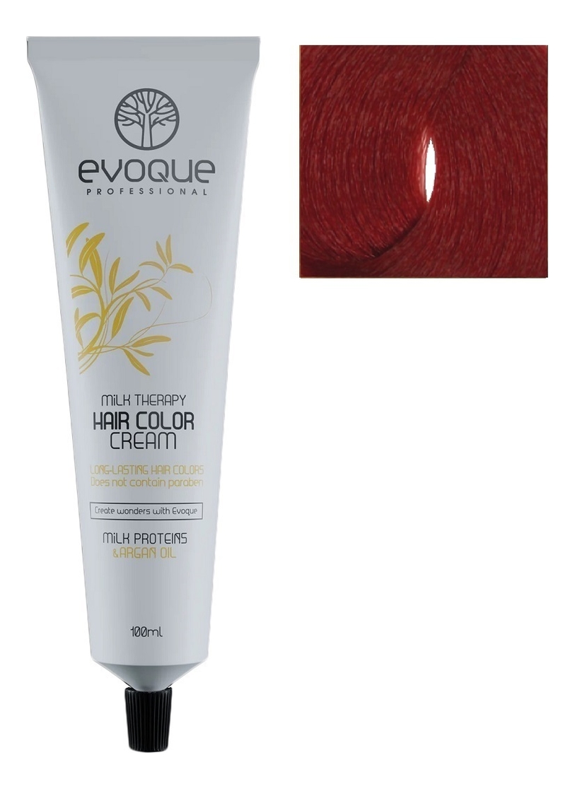 Крем-краска для волос Milk Therapy Hair Color Cream 100мл: 8.66 Intense Red Light Blonde