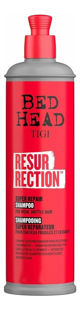 цена Шампунь для сильно поврежденных волос Bed Head Resurrection Super Repair Shampoo: Шампунь 600мл