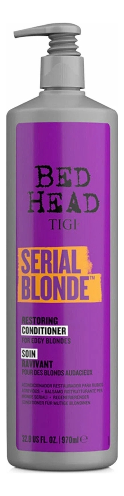 Восстанавливающий кондиционер для светлых волос Bed Head Serial Blonde Restoring Conditioner: Кондиционер 970мл