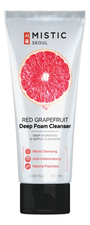 MISTIC Глубокоочищающая пенка для умывания с экстрактом красного грейпфрута Red Grapefruit Deep Foam Cleanser 180мл