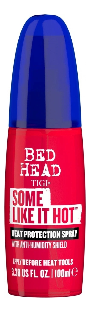 Термозащитный спрей для укладки волос Bed Head Some Like It Hot Spray 100мл термозащитный спрей kezy тhermoprotective spray 150 мл