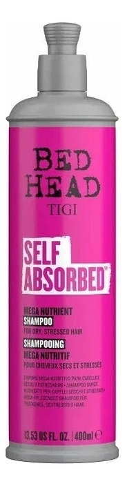 

Шампунь для волос обогащенный витаминами Bed Head Self Absorbed Mega Vitamin Shampoo: Шампунь 400мл, Шампунь для волос обогащенный витаминами Bed Head Self Absorbed Mega Vitamin Shampoo