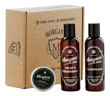 Morgan's Pomade Набор (шампунь для волос Mens Shampoo 100мл + кондиционер для волос Conditioner 100мл + матовая паста для укладки волос Matt Paste 30мл)