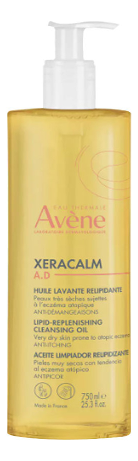 Очищающее масло для лица и тела Xeracalm A.D Lipid-Replenishing Cleansing Oil: Масло 750мл