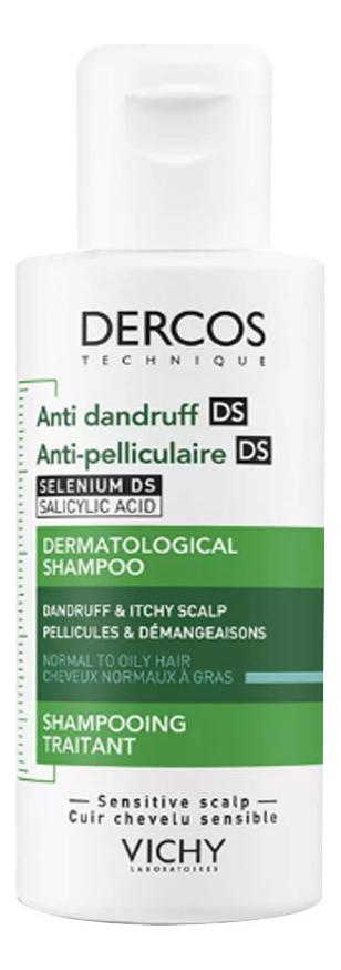

Интенсивный шампунь-пилинг против перхоти для кожи головы и волос Dercos Anti-Dandruff: Шампунь 75мл, Интенсивный шампунь-пилинг против перхоти для кожи головы и волос Dercos Anti-Dandruff