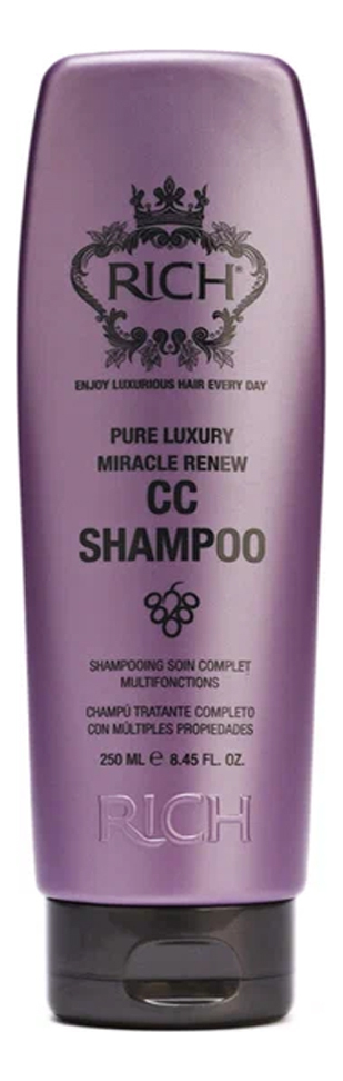 СС Шампунь Чудесное возрождение Pure Luxury Miracle Renew CC Shampoo: Шампунь 250мл кондиционер сс чудесное возрождение 200 мл
