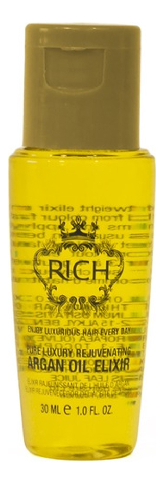 Регенерирующий эликсир на основе арганового масла Pure Luxury Rejuvenating Argan Oil Elixir : Эликсир 30мл