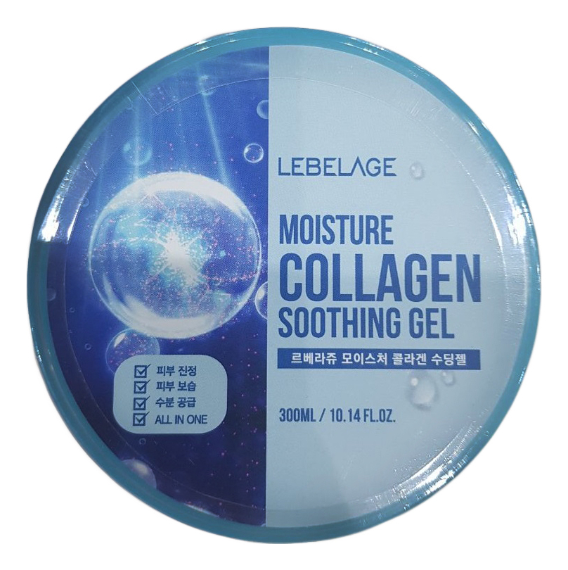 Увлажняющий гель с коллагеном Collagen Moisture Soothing Gel 100%: Гель 300мл