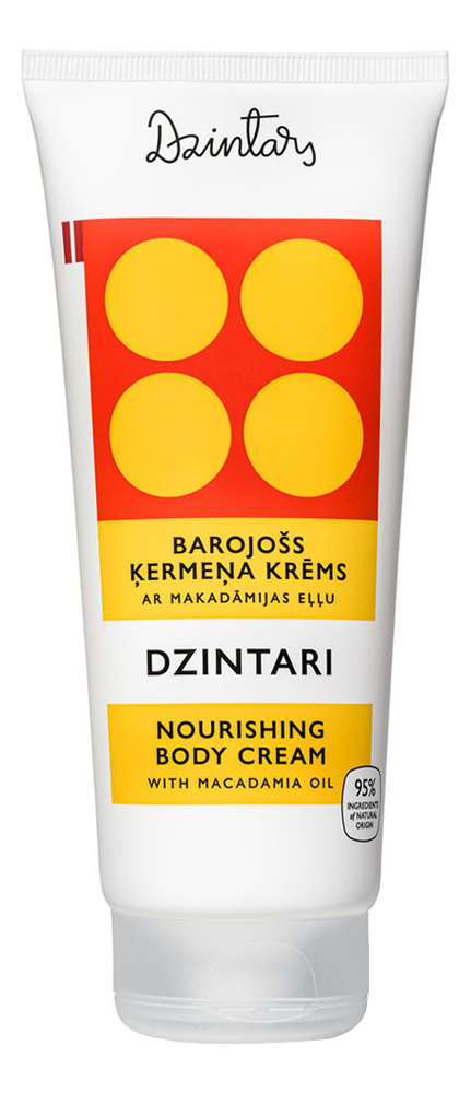 Питательный крем для тела Dzintari Nourishing Body Cream 200мл