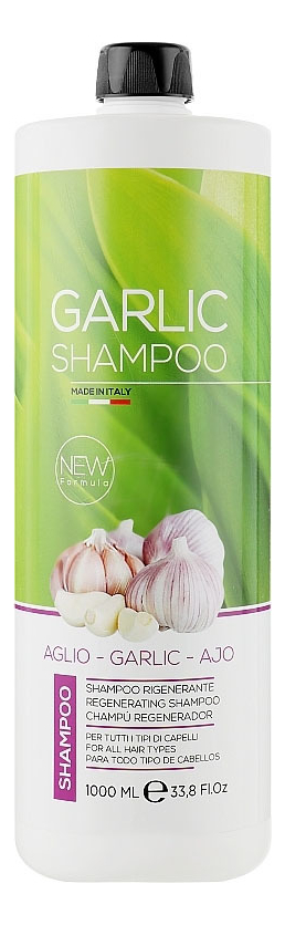 Восстанавливающий шампунь для волос Garlic Shampoo: Шампунь 1000мл