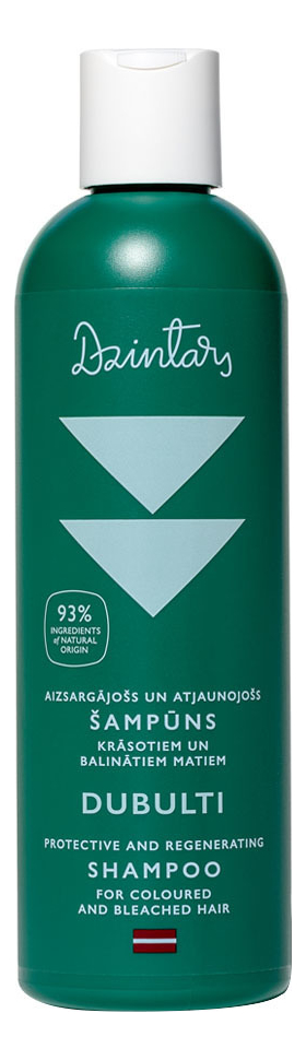 Шампунь для окрашенных и осветленных волос Dubulti Protective And Regenerating Shampoo 300мл