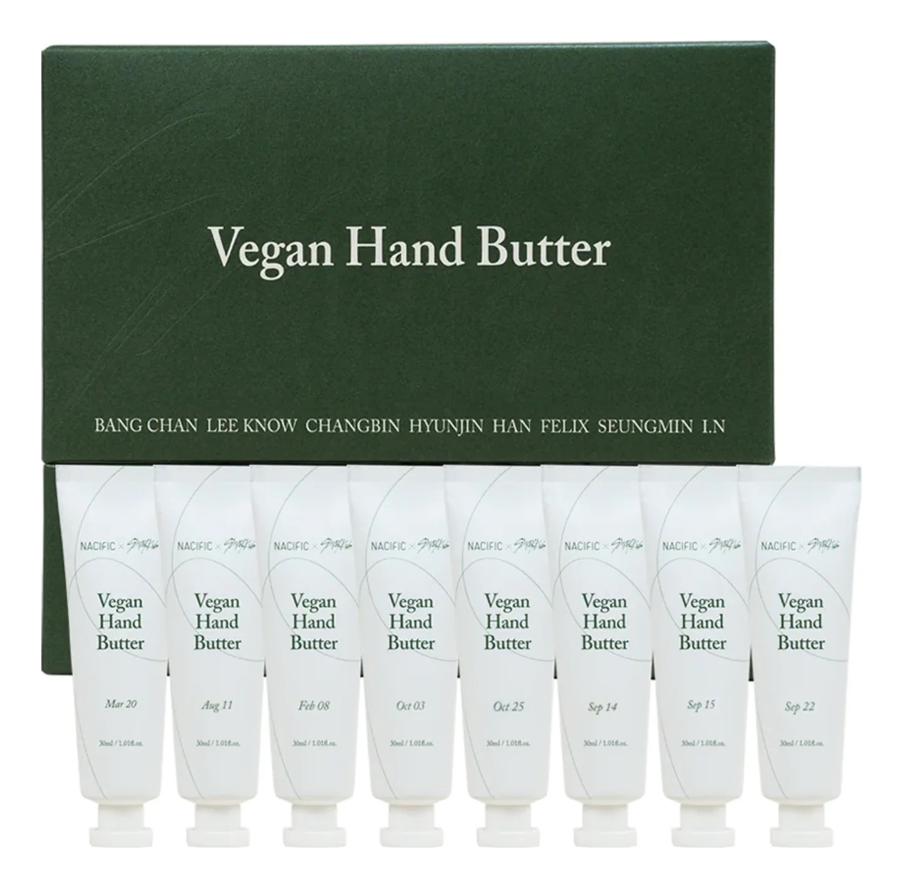 Набор кремов для рук Vegan Hand Butter 8*30мл