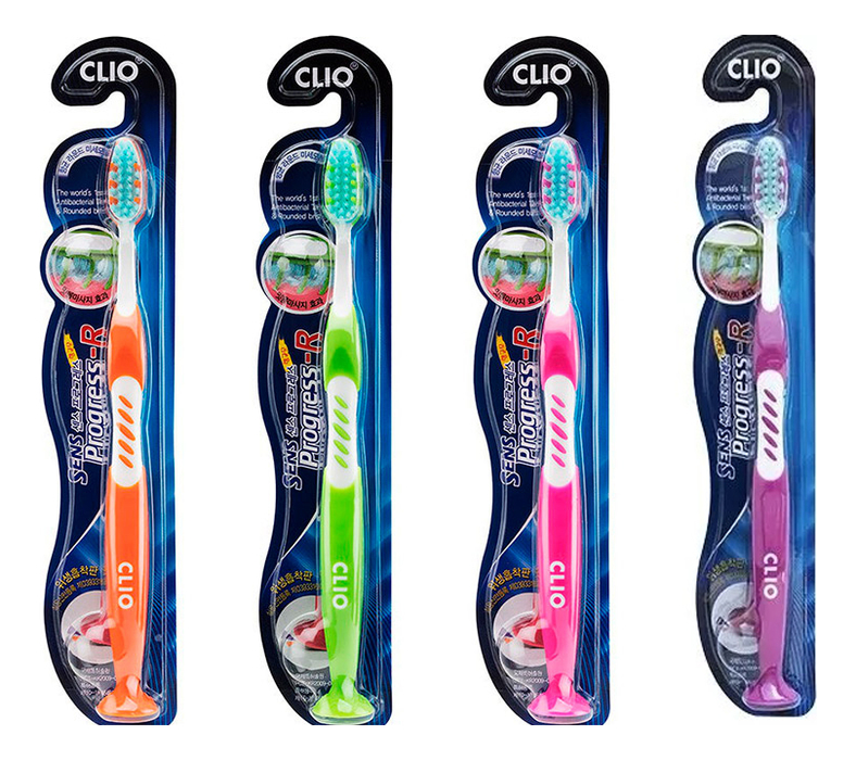 Зубная щетка Sens Progress Antibacterial-R 4шт