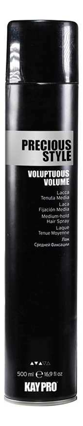 Лак для волос Precious Style Voluptuous Volume 500мл