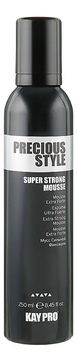 Мусс для укладки волос Precious Style Super Strong Mousse 250мл