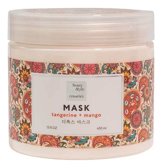 Восстанавливающая маска для рук и ног Мандарин и манго Tangerine + Mango Mask 450мл