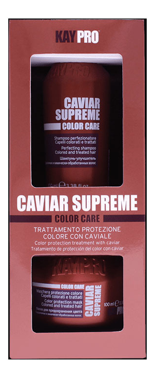 Набор для волос Caviar Supreme (шампунь 100мл + маска 100мл) набор для волос caviar supreme шампунь 100мл маска 100мл