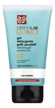 Очищающий гель для чувствительной кожи Dermolab Uomo Cleansing Gel Sensitive Skin 150мл