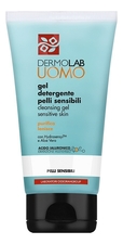 Deborah Milano Очищающий гель для чувствительной кожи Dermolab Uomo Cleansing Gel Sensitive Skin 150мл