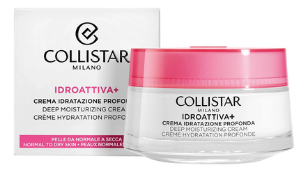 Collistar Глубоко увлажняющий крем для лица Idroattiva+ Crema Idratazione Profonda 50мл