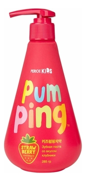 Детская зубная паста со вкусом клубники Pumping 285г