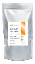 MEOLI Альгинатная тонизирующая лифтинг-маска с витамином С и коллагеном Vitamin C And Collagen